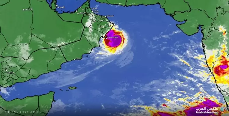  آخر أخبار إعصار «هيكا» في سلطنة عمان 