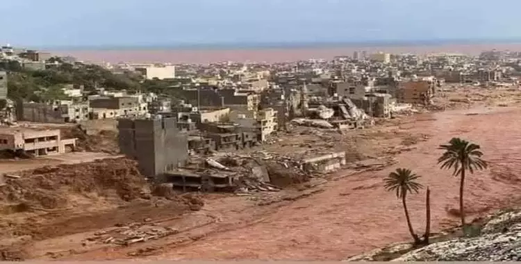  فيضانات ليبيا تهدم منازل في قرية الشريف ببني سويف (فيديو) 
