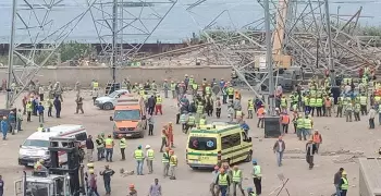 قتلى ومصابين في انهيار برج ضغط عالي بالجيزة (فيديو وصور)